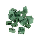 10pcs 5.08mm Straight 4 Pin Screw Terminal Block Connector Pluggable Type