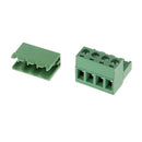 10pcs 5.08mm Straight 4 Pin Screw Terminal Block Connector Pluggable Type