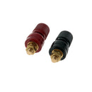 2Pcs 200A Binding Post M6 Copper Screw Thread Electrical Insulation Wiring Terminal Bolt Fastener Electrical Accessories