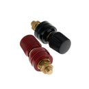 2Pcs 200A Binding Post M6 Copper Screw Thread Electrical Insulation Wiring Terminal Bolt Fastener Electrical Accessories