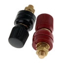 2Pcs 200A Binding Post M6 Copper Screw Thread Electrical Insulation Wiring Terminal Bolt Fastener Electrical Accessories