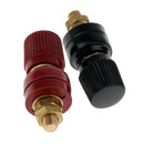 2Pcs 200A Binding Post M6 Copper Screw Thread Electrical Insulation Wiring Terminal Bolt Fastener Electrical Accessories
