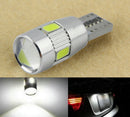 Pack of 2 T10 5630 6SMD LED Car Auto Lights Buldb HID Canbus Error Free Wedge