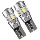 Pack of 2 T10 5630 6SMD LED Car Auto Lights Buldb HID Canbus Error Free Wedge