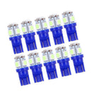 10X Ice Blue T10 W5W 194 168 501 Car 5SMD 12V LED Inverted Side Wedge Bulbs