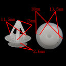 Set of 20 Door Trim Panel Retainer Plastic Clips for Mazda G18K-51-SJ3