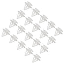 Set of 20 Door Trim Panel Retainer Plastic Clips for Mazda G18K-51-SJ3