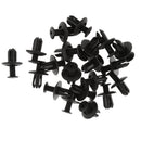 20pcs Auto Clips for KIA HYUNDAI HONDA FIAT MITSUBISHI MAZDA SCHWARZ