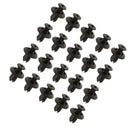 20pcs Auto Clips for KIA HYUNDAI HONDA FIAT MITSUBISHI MAZDA SCHWARZ