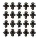 20pcs Auto Clips for KIA HYUNDAI HONDA FIAT MITSUBISHI MAZDA SCHWARZ