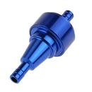 Universal Aluminum Motorcycle Inline Fuel Gas Petrol Filters Engine Car