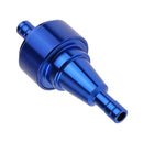 Universal Aluminum Motorcycle Inline Fuel Gas Petrol Filters Engine Car
