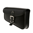 Generic Waterproof Motorcycle Bike Side Saddle PU Leather Bag Storage Tool Pouch Black for Harley