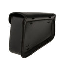 Generic Waterproof Motorcycle Bike Side Saddle PU Leather Bag Storage Tool Pouch Black for Harley