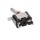 12mm Hole Car Auto Blue LED Light Toggle Rocker Switch 3pin SPST ON/OFF