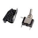 12mm Hole Car Auto Blue LED Light Toggle Rocker Switch 3pin SPST ON/OFF