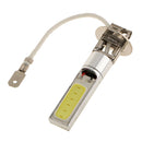 Car H3 COB 10W White Auto Bulb Fog Beam Light Lamp for Jeep Car Pack of 1