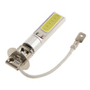 Car H3 COB 10W White Auto Bulb Fog Beam Light Lamp for Jeep Car Pack of 1
