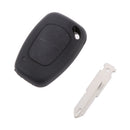 Replacement Auto Remote Fob Transmitter Chip Head Entry Key For Renault