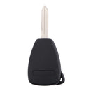 Car Key Case Shell with 4 Buttons Lock/Unlock/Trunk/Panic for Chrysler Jeep
