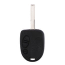 3Button Remote Key Fob Replacement Shell Case with Uncut Blade for Chevrolet