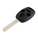 New 3 Buttons Remote Key Shell Case for Honda Accord Element No Chips Inside