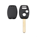 2 Button and Panic Remote Key Shell Case for Honda CR-V Pilot Ridgeline