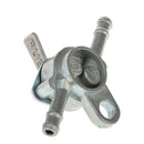 Petcock Fuel Valve Silver for Turning Fuel On / Off Mini Chopper Pocket Bike and Quad