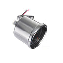 Stainless Motorcycle Speed Counter Odometer Gauge LED Light for Haley Silver