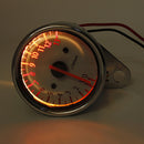 Electronic LED Motorcycle Gauge Tachometer Odometer Speedometer Speed Counter Replacement