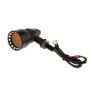 Brake Blinkers Motorcycle LED Flash Lights for Kawasaki Suzuki Harley Black