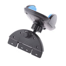 Car CD Slot Port Phone Stand Mount Holder for Samsung Galaxy Black + Blue