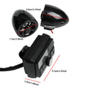 Motor Handlebar Audio System USB/SD FM Radio Amplifier Speaker MP3 Skull