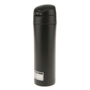 Stainless Steel Thermos Beaker Vacuum Insulated Bottle Mug Cup Black 450ML