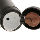 Stainless Steel Thermos Beaker Vacuum Insulated Bottle Mug Cup Black 450ML