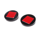 2x Universal 360 Wide Angle Convex Rear Side View Blind Spot Mirror for Car