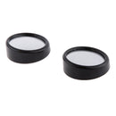 2x Universal 360 Wide Angle Convex Rear Side View Blind Spot Mirror for Car