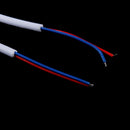 2pin Waterproof Connector Male and Female White Applicable 0.75mm 20AGW