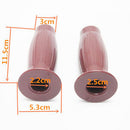 Universal Brown Stripe Handlebar Bar End Handlebars for Motorcycle Bike