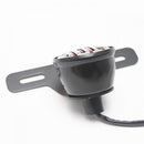 License Plate Mount Stop Tail Light for Harley Bobber Chopper Honda Yamaha