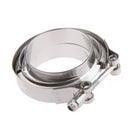 2.5'' Inch Turbo Exhaust Down Pipe Stainless V-Band Clamp Kit SS Steel Flange