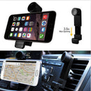 Universal 360 Rotation Car Truck Air Vent Mount Holder Stand for Smart Phone GPS