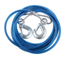 4M Car Tow Cable Heavy Duty Towing Pull Rope Strap Hooks 3 Ton