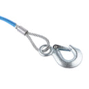 4M Car Tow Cable Heavy Duty Towing Pull Rope Strap Hooks 3 Ton