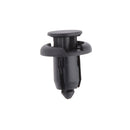 100Pcs 10mm Plastic Push Type Rivet Retainer Fastener Bumper Clips for Honda