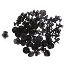 Fender Liner Fastener Rivet Push Type Moulding Trim Clips Retainer 7mm Hole For Toyota Pack of 50pcs