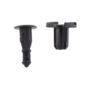 50x Plastic Rivet Fastener Fender Retainer Push Clips for Honda Accord 02-12