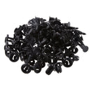 50Pcs 10mm Plastic Push Type Rivet Retainer Fastener Bumper Clips 91503-SZ3-003 for Honda
