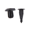 50Pcs 10mm Plastic Push Type Rivet Retainer Fastener Bumper Clips 91503-SZ3-003 for Honda