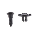 50pcs 8mm Car Plastic Rivets Fastener Bumper Splash Shield Fender Push Clips for Nissan